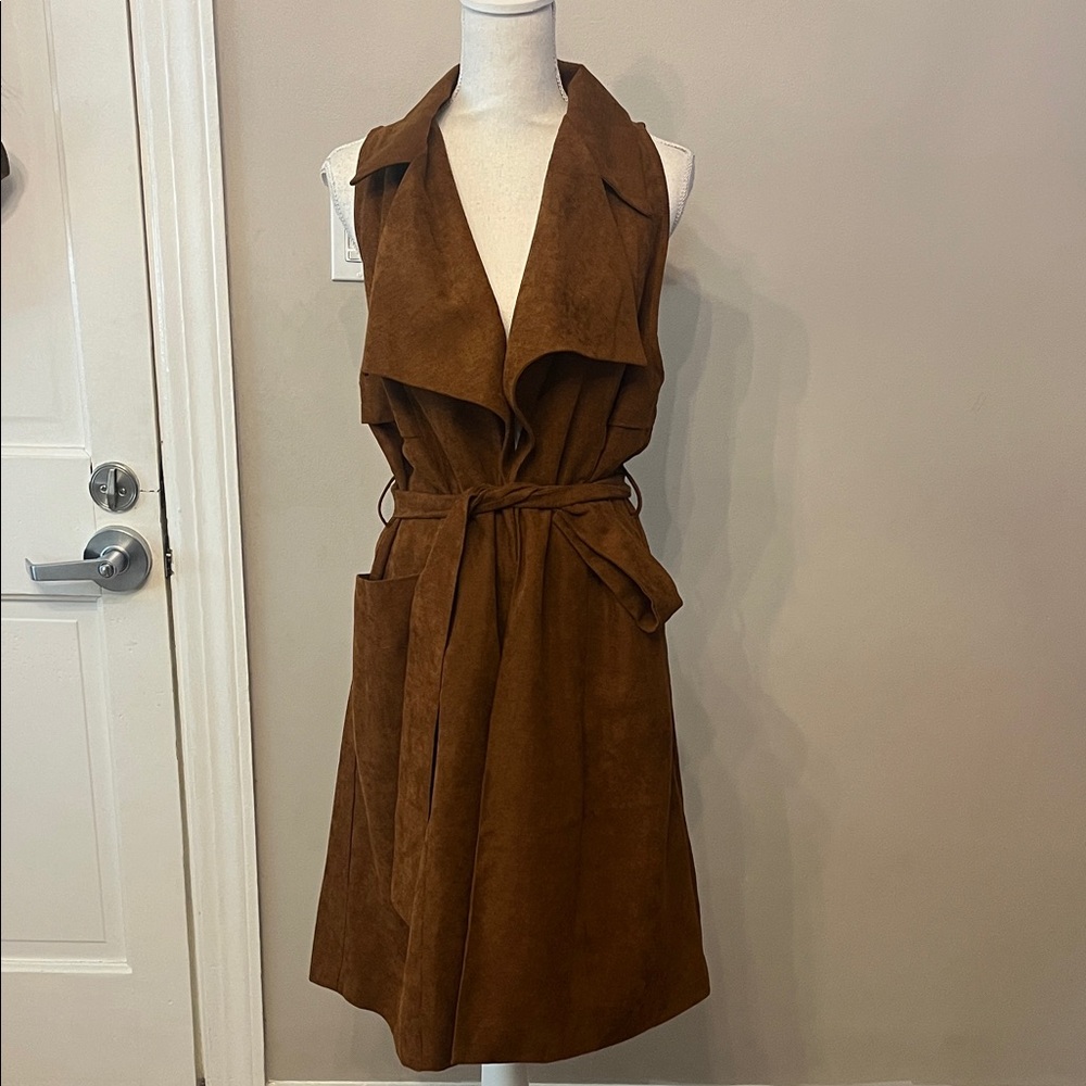 RAGA Brown Sleeveless Vest